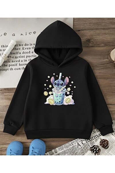 Tiny and Co 100% Cotton Stitch Printed Children's Hoodie