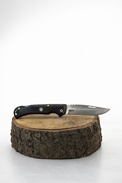 DENPRESTİJ KARIŞIK DESEN SAPLI N690 ÇELİK ÇAKI BIÇAK