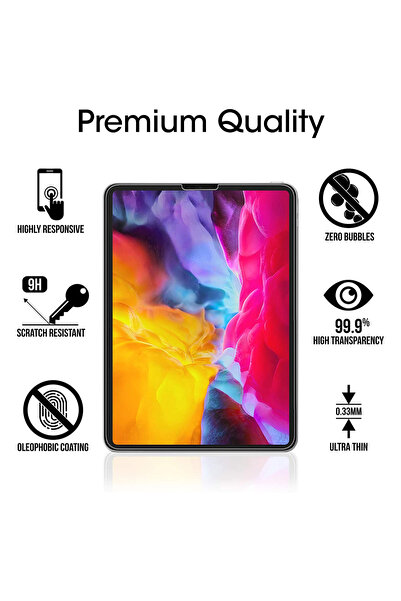 Techaks Huawei MatePad 11.5' 2023/Air 2023 Uyumlu Darbeye Dayanıklı Esnek Nano Kırılmaz Ekran Koruyucu