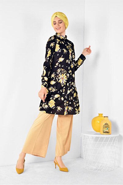 Alvina Na dugmad sprijeda CVETNA TUNIKA 4911