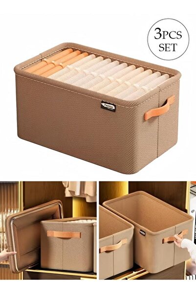 DOMEET 3pcs Wardrobe Clothes Organizer Foldable Closet Storage Organizer for ...