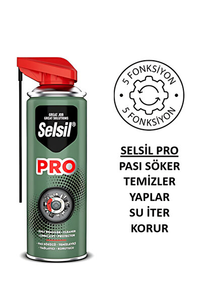 Selsil PAS SÖKÜCÜ, TEMİZLEYİCİ, YAĞLAYICI, KORUYUCU 400 ML 1 ADET