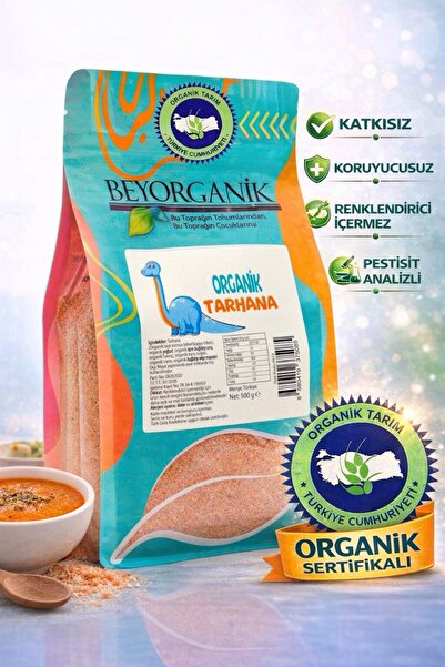 BEYORGANİK Organik Bebek Tarhanası 500gr (PESTİSİT VE AFLATOKSİN ANALİZLİ)
