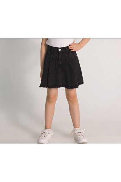 DMB BOYS & GIRLS Çaren Kids- Kız Kot Şort Etek- Denim Şort Etek