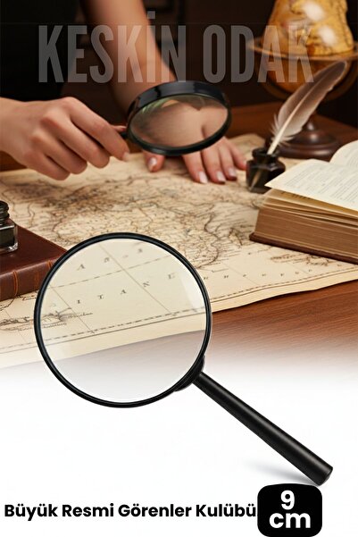Transformacion 9 см ручний лупа з оптичною лінзою | Професійна лінза для читання, хобі, колекціонування 722537