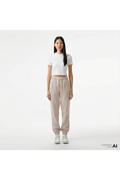 Converse Chuck Taylor Loose Fit Kadın Bej Eşofman Altı