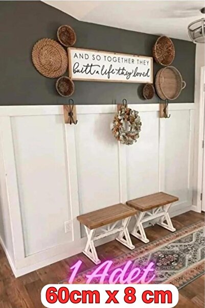 Renkli Duvarlar 1 Adet 8cm×60 Cm Özel Mutfak Koridor Salon Tasarım Iskandinav Model Çıta Mdf Duvar Çıtası Paneli