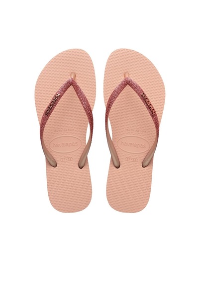 Havaianas Γυναικείες παντόφλες Slim Glitter II Pinkpink Pink