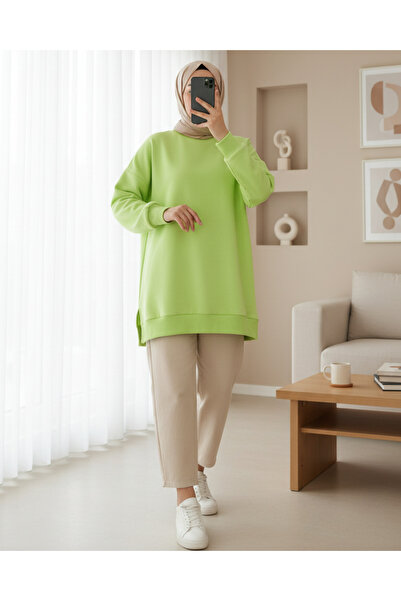 Modamorfo Women's Basic Plain Tunic - 24W-32108Tun