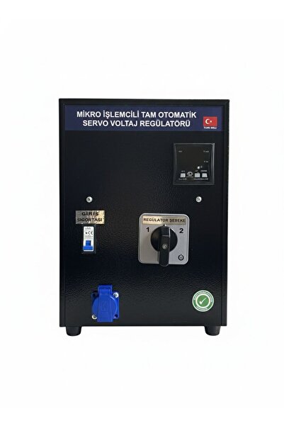 DELLSAN 10 Kva Monofaze Servo Kontrollü Tam Otomatik Regülatör