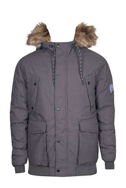 Jack & Jones معطف رجالي 12156324 -أسفلت