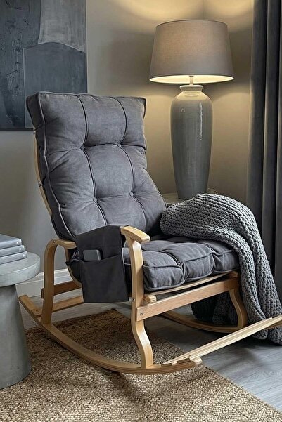 Reyo Santorini Kapitoneli Tv Koltuğu Baba Koltuğu Sallanan Sandalye Emzirme K...