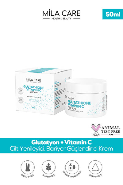 Mila Care Health&Beauty Cilt Yenileyici, Bariyer Güçlendirici, Aydınlatıcı Gl...