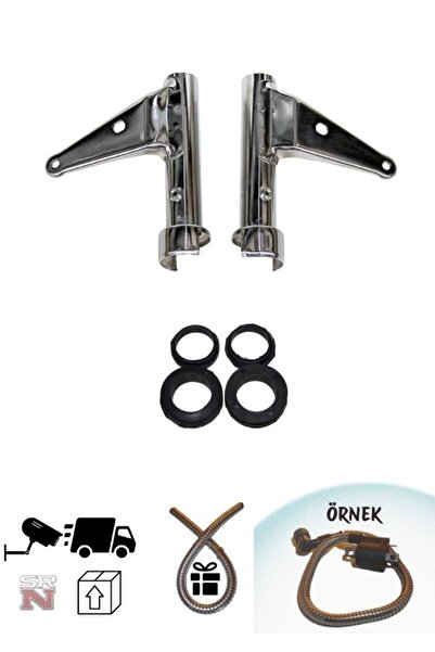 GMS Cg Çita Modifiye Uzun Far Kulağı (FAR TUTUCU) Far Kulak Lastik Takoz Seti Tzmnya Sticker