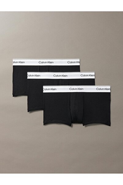 Calvin Klein Low Rise Trunk 3 csomagos férfi fekete boxer