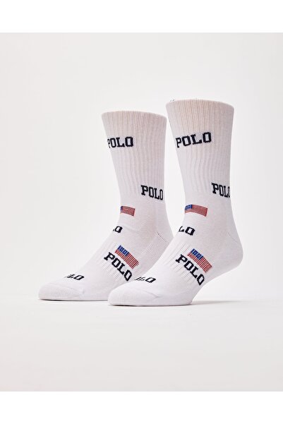 Polo Ralph Lauren UNISEX TEKLİ ÇORAP 889320-WHITE