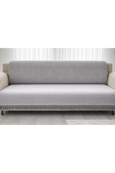 Home Waffle Pattern Sofa Cover Pique 175 X 220 cm