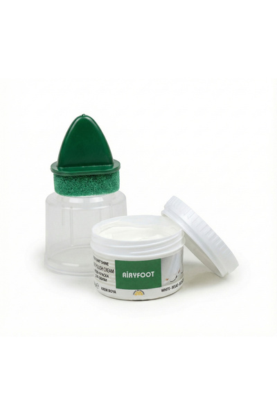 AiryFooT Beyaz Krem Ayakkabı Boyası, Beyaz Spor Ayakkabı Boyası ( 50 ml ) 1 Adet