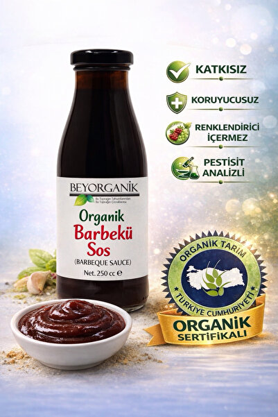 BEYORGANİK Organik Barbekü Sos 250cc
