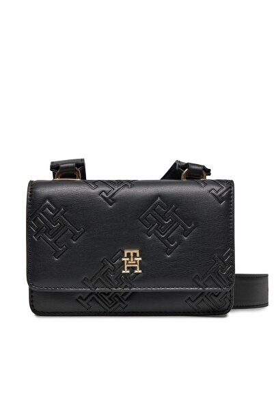 Tommy Hilfiger Refined Crossover Mono Crossbody Bag