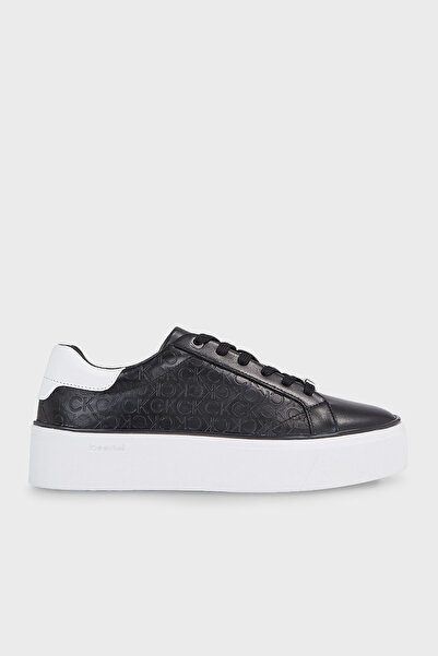 Calvin Klein FLATFORM C LACE UP - MONO MIX