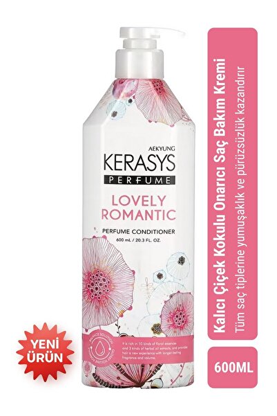 KERASYS Classic Perfume Conditioner Lovely & Romantic / Onarıcı Çiçek Kokulu ...