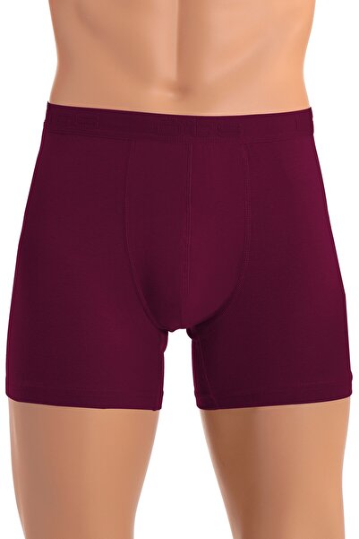 Öts Boxer pentru bărbați din țesătură modală roșie