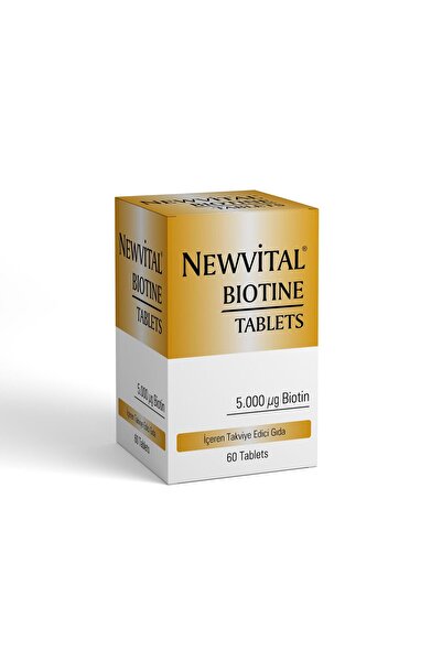 Newvit Newvital Biotin 60 Tablet