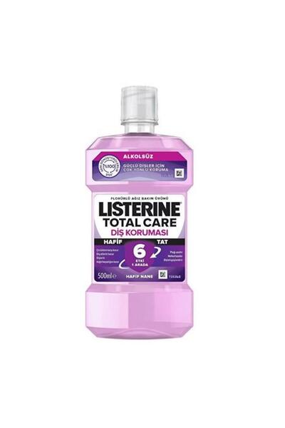 Listerine Total Care Hafif Tat Diş Koruması Ağız Gargarası 500 ml