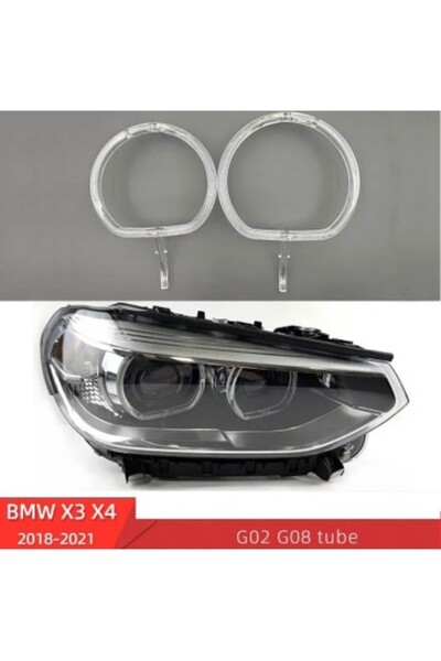 Xenon Bright Kit fibră de sticlă dreapta pentru repararea luminilor de zi far...