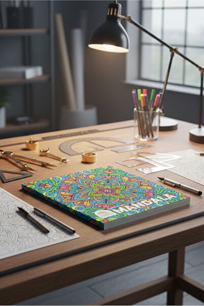 Art Terapi Mandala Yayınları YETİŞKİNLER VE ÇOCUKLAR İÇİN MANDALA BOYAMA KİTA...