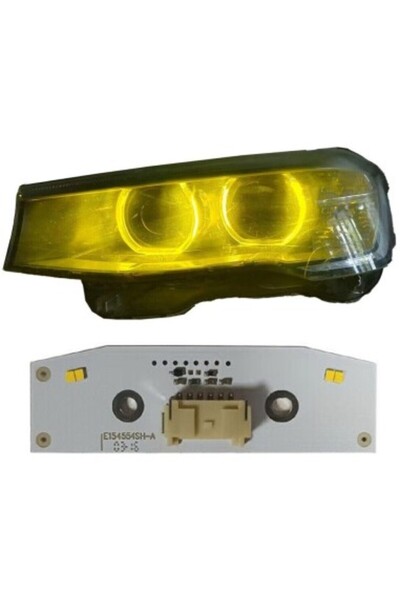 Xenon Bright Modul galben, faruri Angel Eyes stil CSL, DRL pentru BMW X3 F25,...