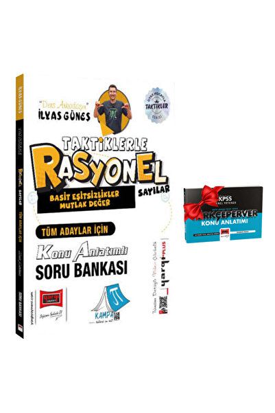 Yargı Yayınları İlyas Güneş | Tüm Adaylar İçin Taktiklerle Rasyonel Sayılar K...