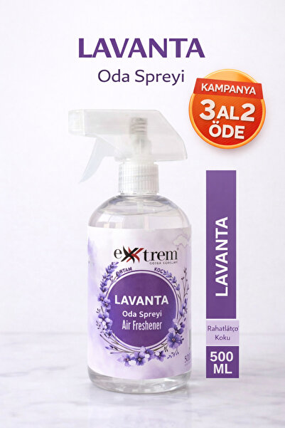 EXXTREM Oda Spreyi Lavanta 500 ml