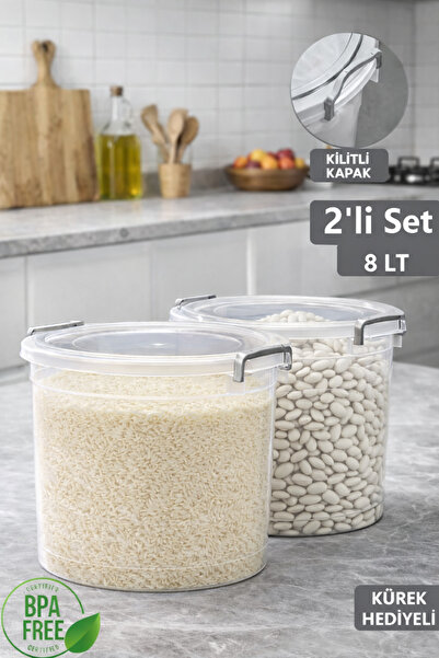 Tugomer 2'li Kapaklı Sepet - Patates Soğan Erzak Saklama Kutusu - Kiler Sebzelik