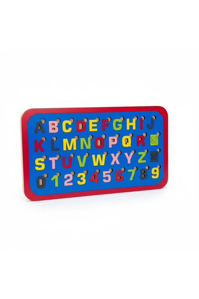 Pemina Büyük Harf Alfabe ve Sayılı Yapboz