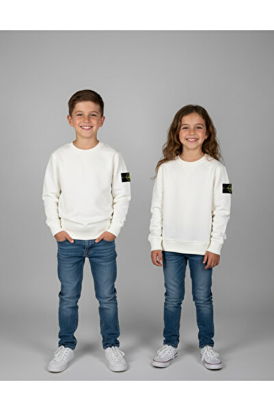 YusGos Φούτερ Unisex για κορίτσια/αγόρια από βαμβακερό λαιμόκοψη (ηλικίες 3-1...