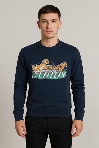 YusGos Unisex Men/Women High Quality Printed Cotton Crew Neck Sweatshirt