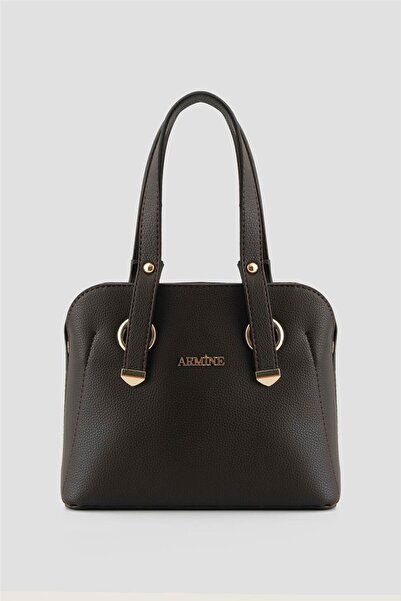 Armine Pia Deri Çanta 25YD7364 Kahverengi
