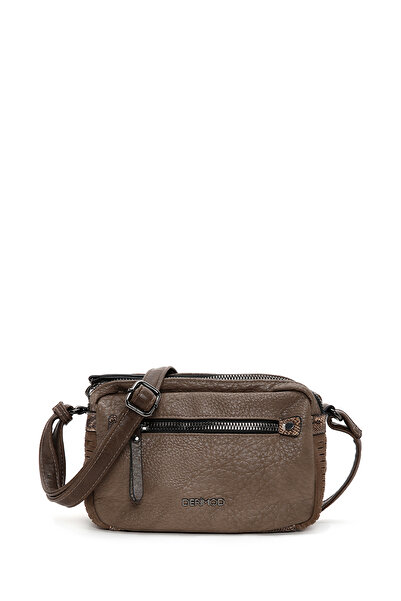 Derimod Geantă de damă verde cu curea lungă 25WBD2463FT