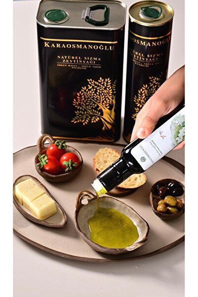 Karaosmanoğlu Zeytinyağı Erken Hasat Ayvalık Edremit Soğuk Sıkım 500ml
