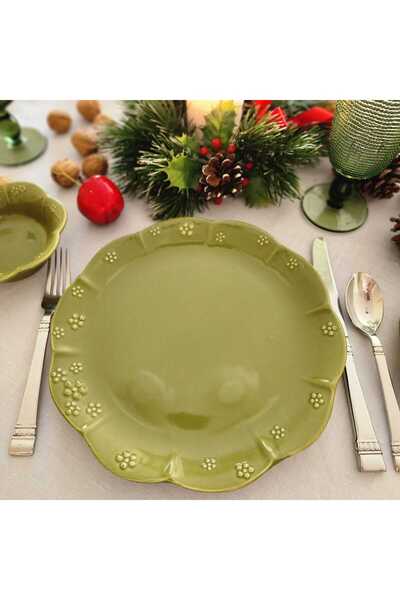 Soframore Fiore Seramik Servis Tabak Seti 4'lü 27cm