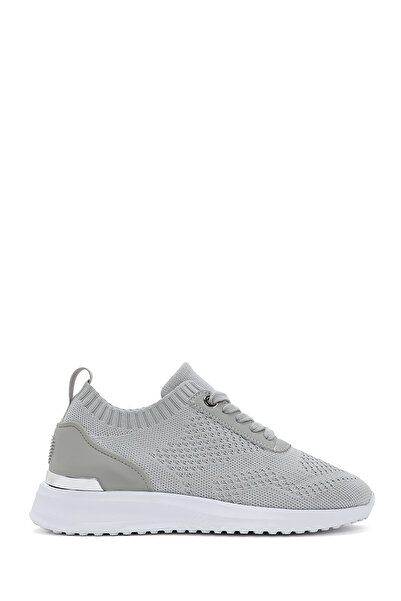 Derimod حذاء رياضي نسائي باللون الرمادي برباط من Zero 25SFD43016F