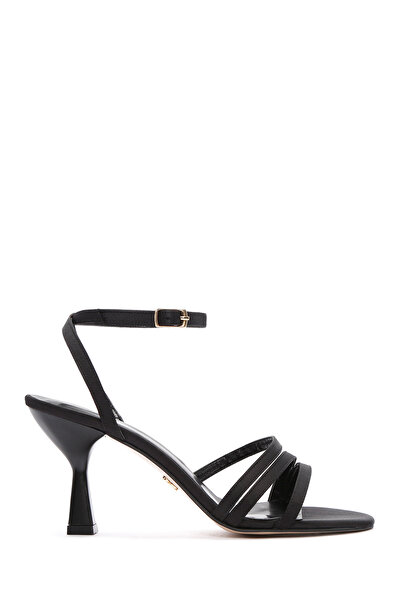 Derimod Pantofi cu toc cu curele la gleznă negre pentru femei Sandale 25SFE39...