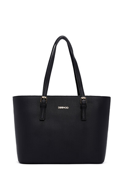 Derimod حقيبة كتف كلاسيكية سوداء للنساء 25WBD2114FT