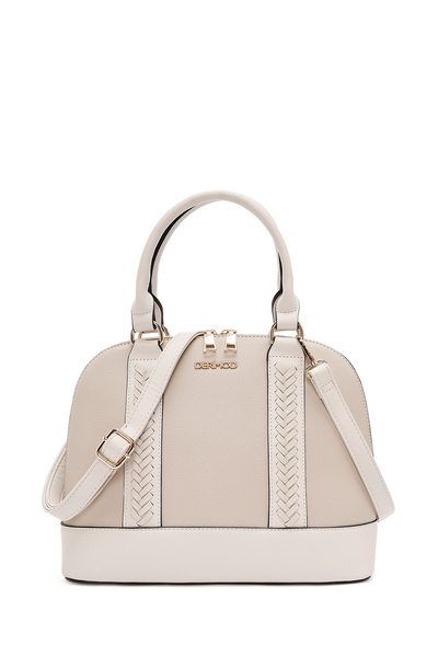 Derimod Kadın Krem Uzun Askılı Klasik Kol Çantası 25ABD2809FT