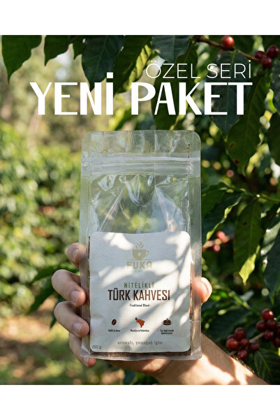 FUKA Nitelikli Türk Kahvesi - Traditional Blend (250G) (Orta Kavrum & Yumuşak İçim)