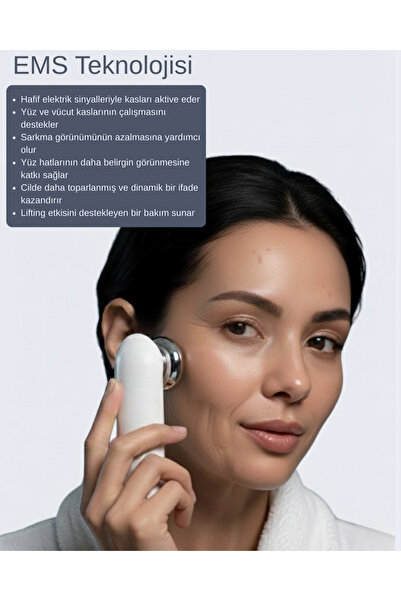 ROBX A07 Yeni Nesil Rf Ems Cilt Sıkılaştırıcı Gıdı Sarkma Ve Germe Cilt Bakım Cihazı