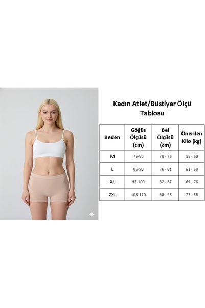 MRR MAJESTİC Women's Set of 6 with Half Athlete Pads (Bustier)