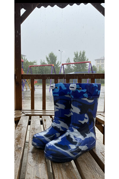 Hızlı Al Cizme de zăpadă și ploaie din lână pentru băieți (cu model COMAFLEJ)